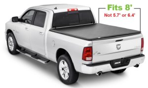 Dodge Ram 3500 SLT Tonneau Cover - Tonno Pro - Tonno Fold Tri-Fold - `03-`24
